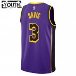 Los Angeles Lakers Trikot Anthony Davis 3 Jordan 2022-23 Statement Edition Lila Swingman - Kinder